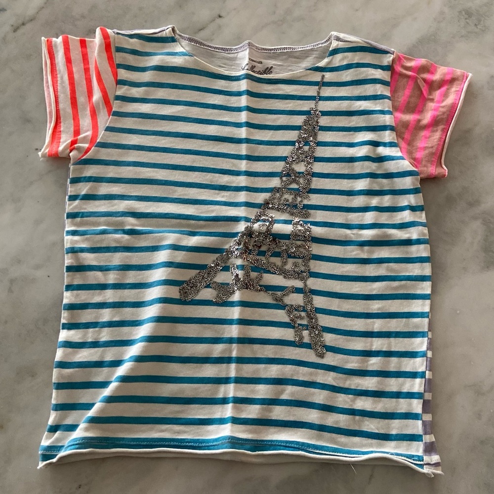 Crewcuts size 8 Rainbow stripes